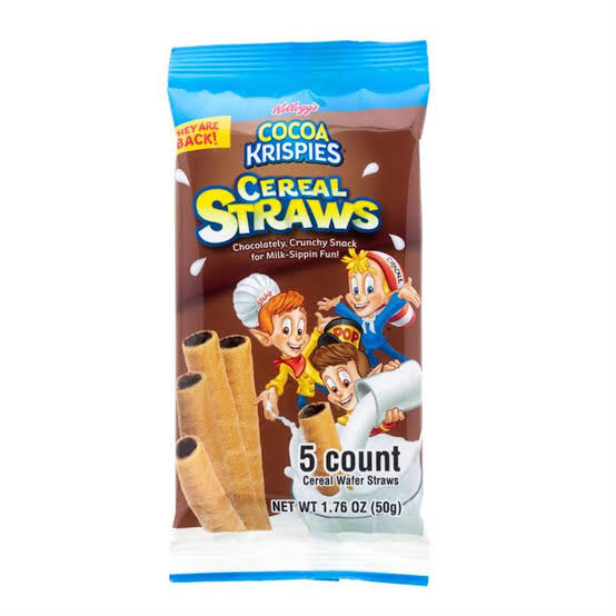 Cocoa Krispies Cereal Straws