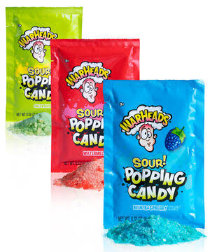 Warheads Popping Candy