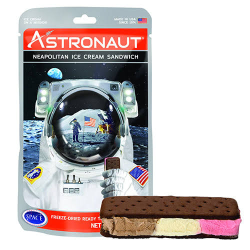 Astronaut Neapolitan Ice Cream