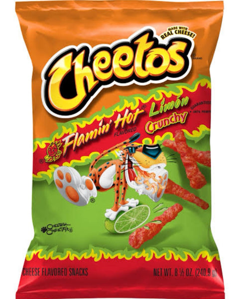 Cheetos Flamin Hot Limón 240 G