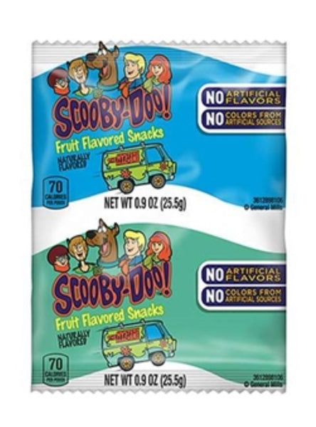 Scooby Doo Fruit Snacks Gummies