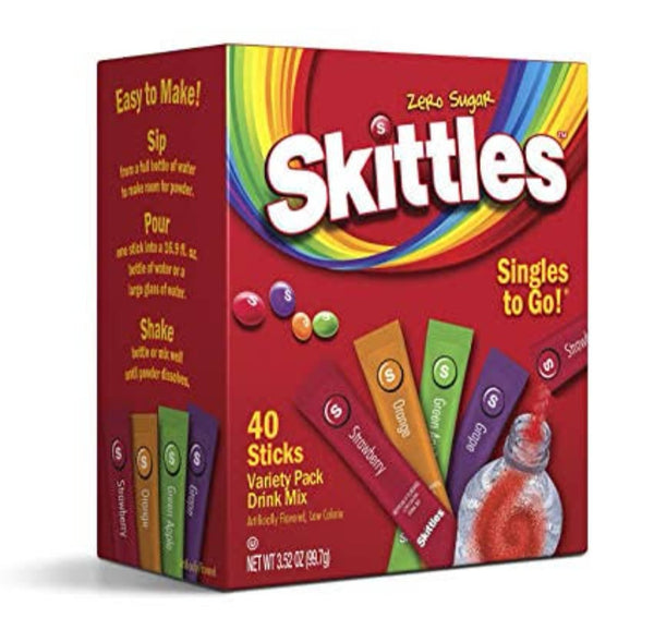 Skittles Singles To Go Sobre Individual