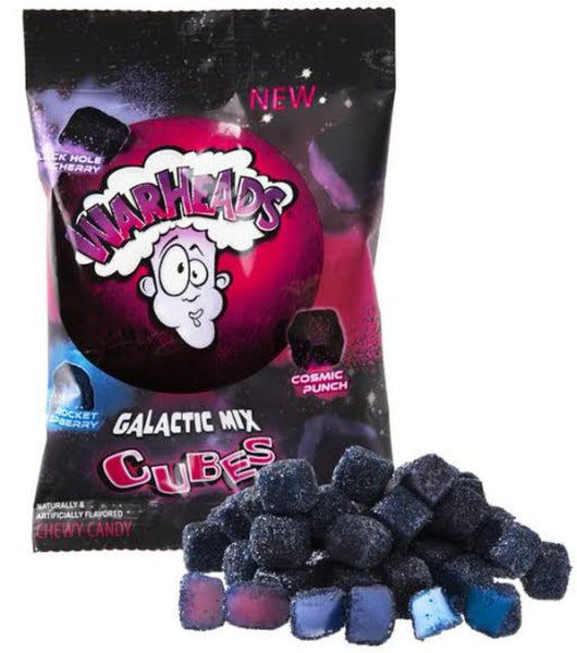 Warheads Galactic Mix Cubes