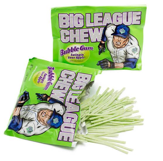 Big League Chew Sour Apple Chicle