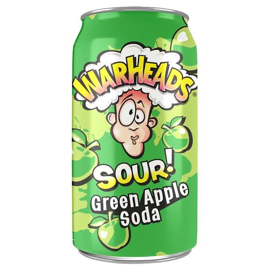 Warheads Soda Green Apple