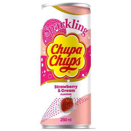 Chupa Chups Soda Strawberry Cream